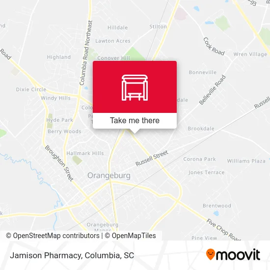 Jamison Pharmacy map