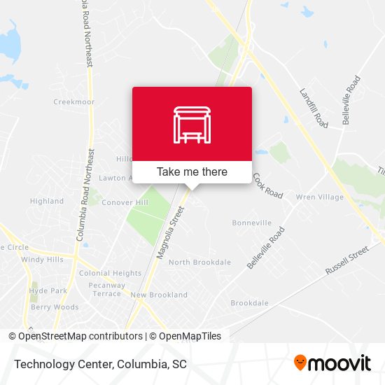 Technology Center map