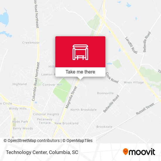 Mapa de Technology Center
