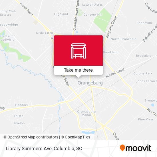 Mapa de Library Summers Ave