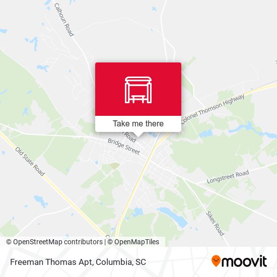 Freeman Thomas Apt map