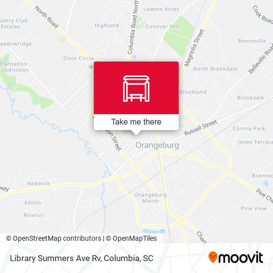 Library Summers Ave Rv map