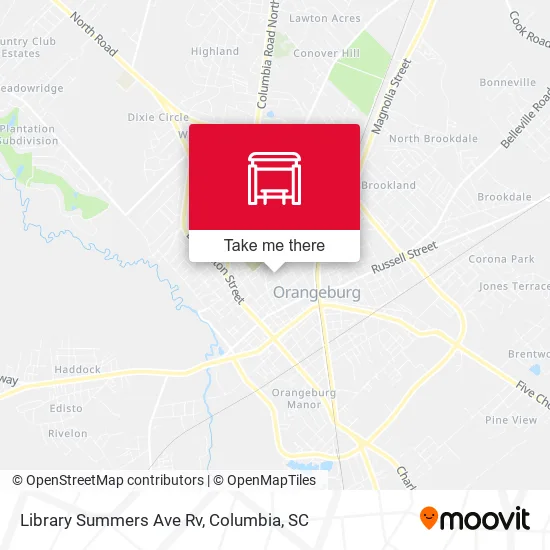 Library Summers Ave Rv map