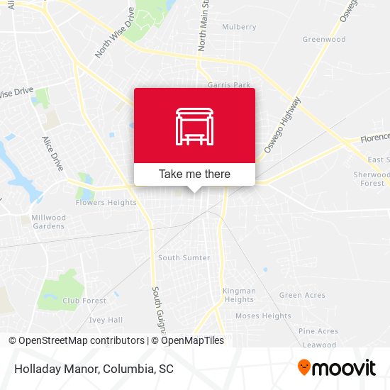 Mapa de Holladay Manor