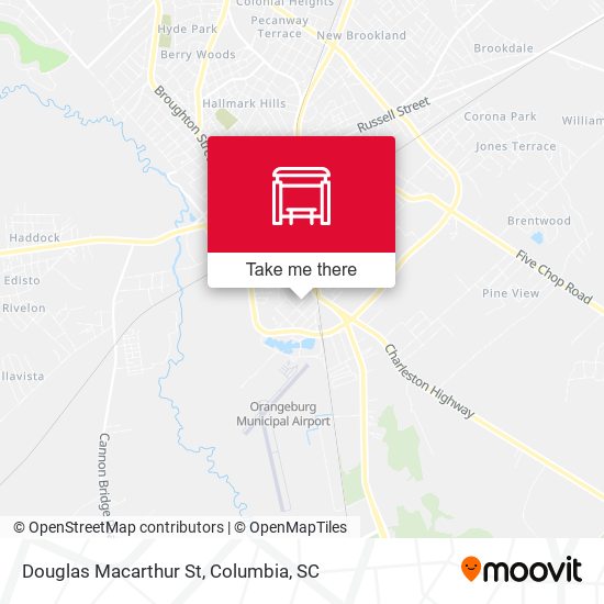 Mapa de Douglas Macarthur St