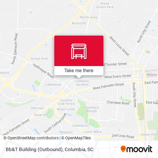 Bb&T Building (Outbound) map