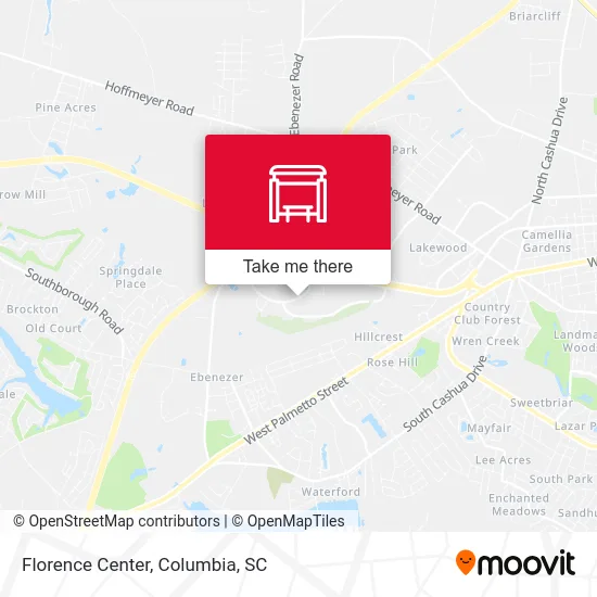 Florence Center map