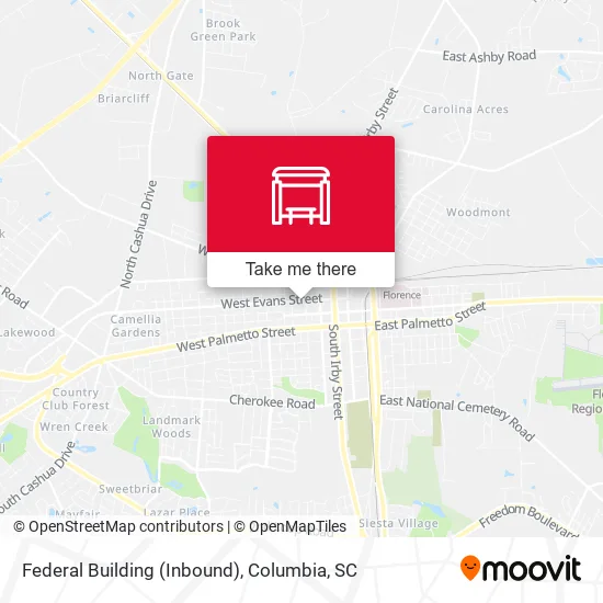 Federal Building (Inbound) map