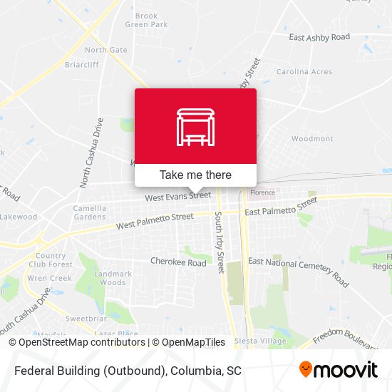Federal Building (Outbound) map