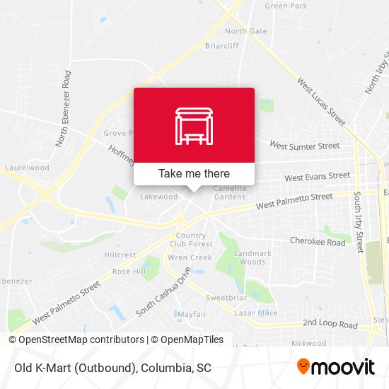 Old K-Mart (Outbound) map