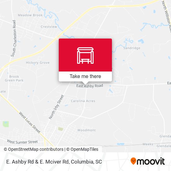 Mapa de E. Ashby Rd & E. Mciver Rd