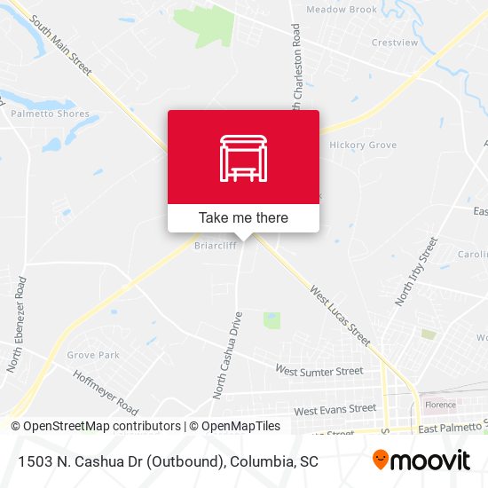 1503 N. Cashua Dr (Outbound) map