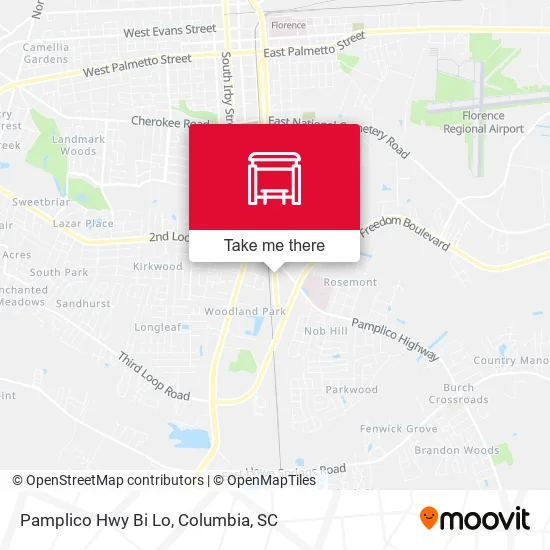 Pamplico Hwy Bi Lo map
