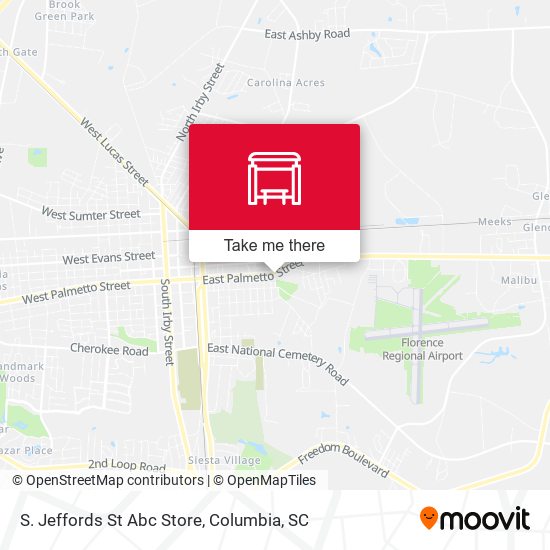 Mapa de S. Jeffords St Abc Store