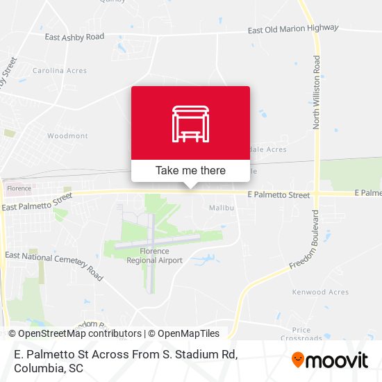 E. Palmetto St Across From S. Stadium Rd map