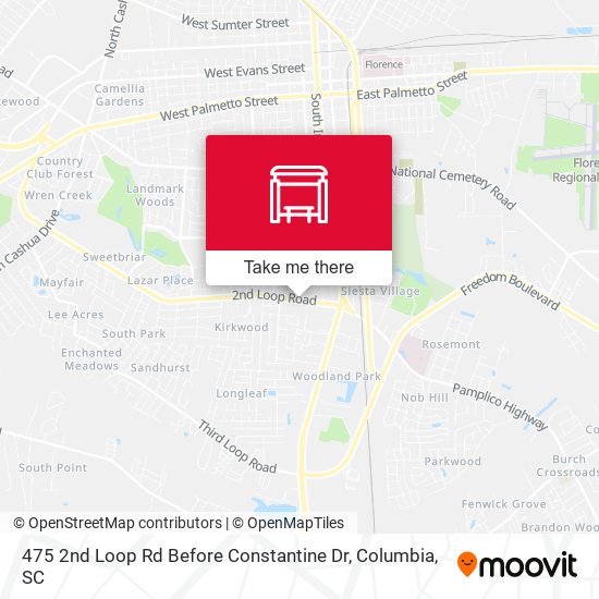 Mapa de 475 2nd Loop Rd Before Constantine Dr