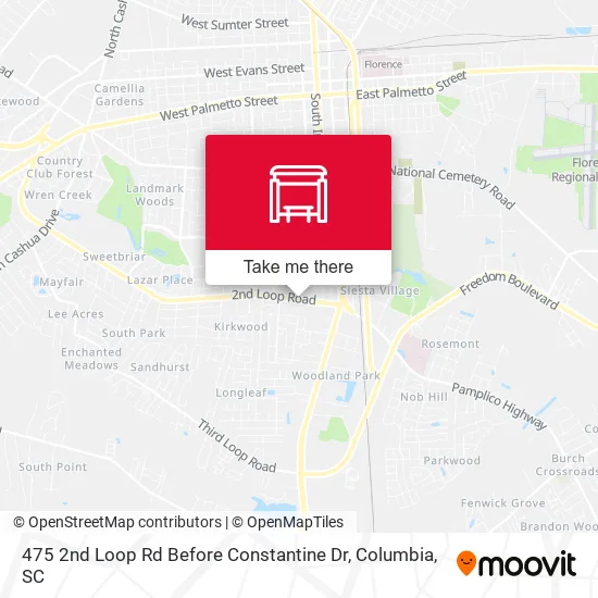 Mapa de 475 2nd Loop Rd Before Constantine Dr