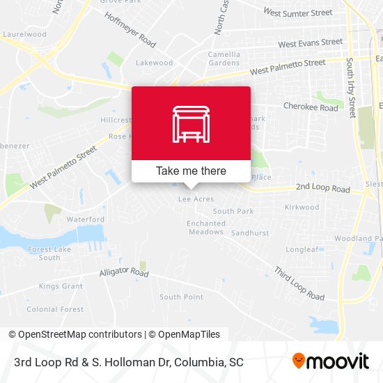 3rd Loop Rd & S. Holloman Dr map