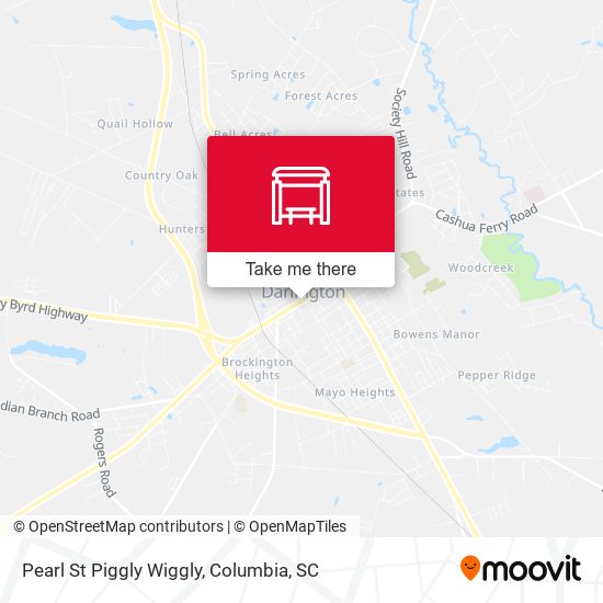 Pearl St Piggly Wiggly map