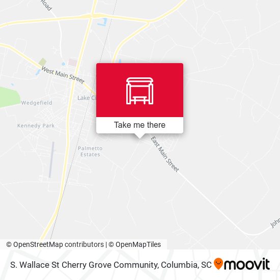 S. Wallace St Cherry Grove Community map