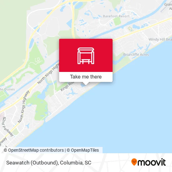 Seawatch (Outbound) map