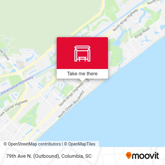 79th Ave N. (Outbound) map