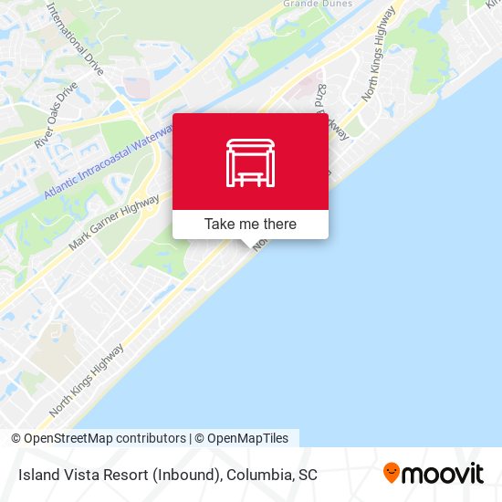 Mapa de Island Vista Resort (Inbound)