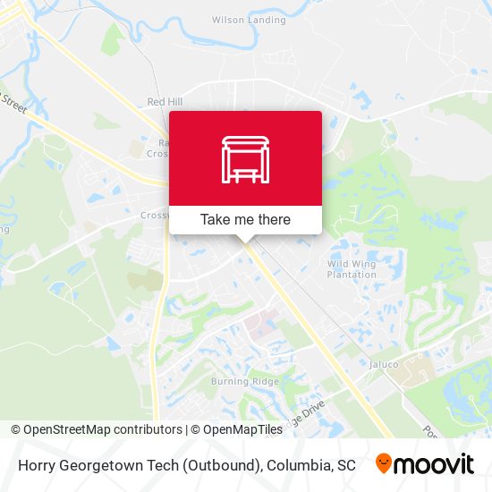 Horry Georgetown Tech (Outbound) map