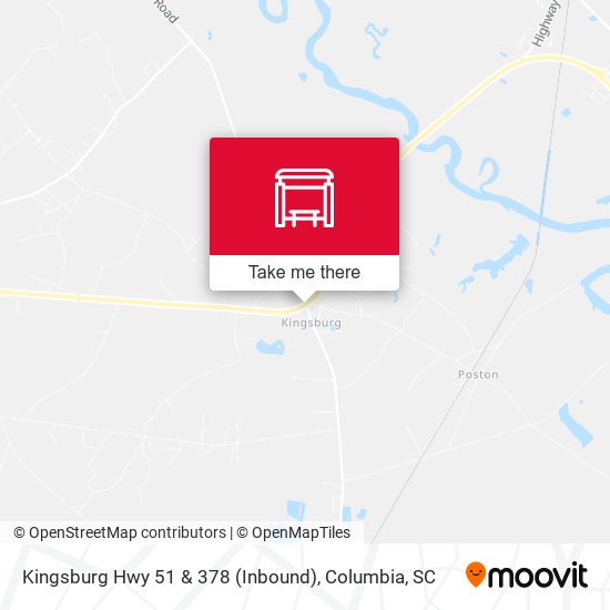 Kingsburg Hwy 51 & 378 (Inbound) map