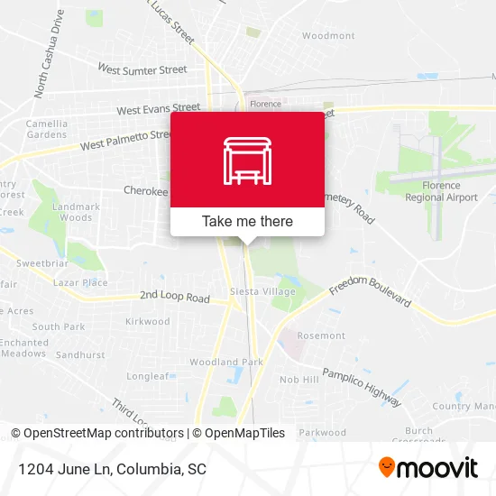 1204 June Ln map