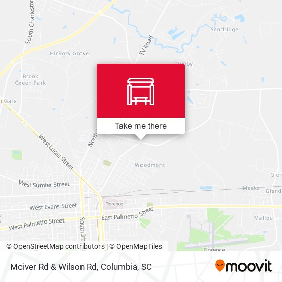 Mapa de Mciver Rd & Wilson Rd