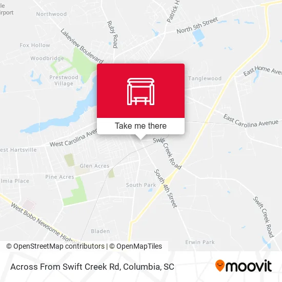 Across From Swift Creek Rd map