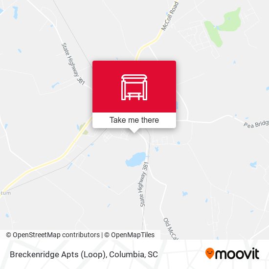 Breckenridge Apts (Loop) map