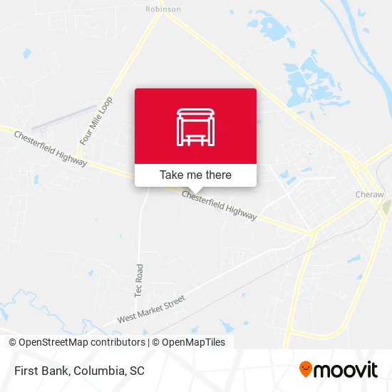 First Bank map