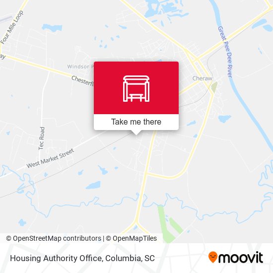 Mapa de Housing Authority Office