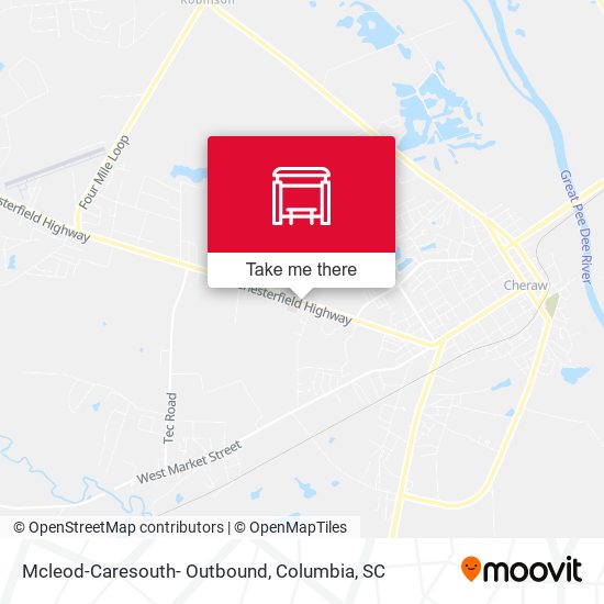 Mcleod-Caresouth- Outbound map
