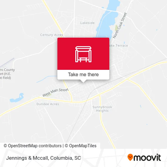 Jennings & Mccall map