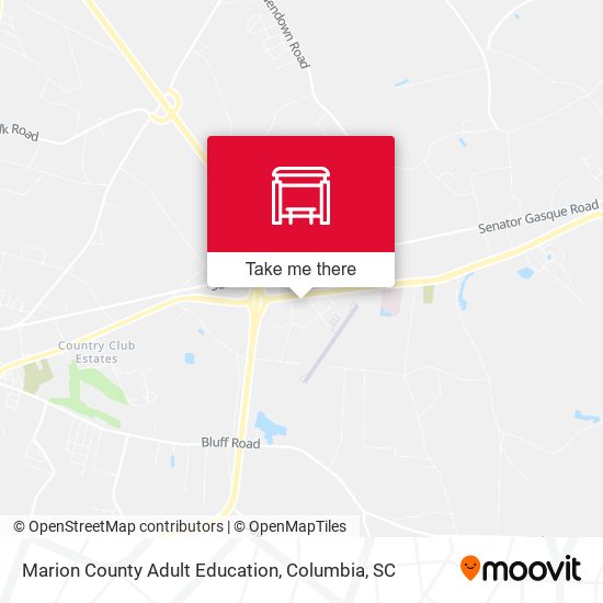 Marion County Adult Education map