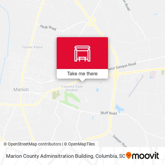 Mapa de Marion County Adminsitration Building