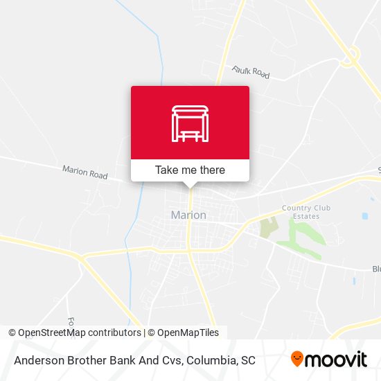 Mapa de Anderson Brother Bank And Cvs