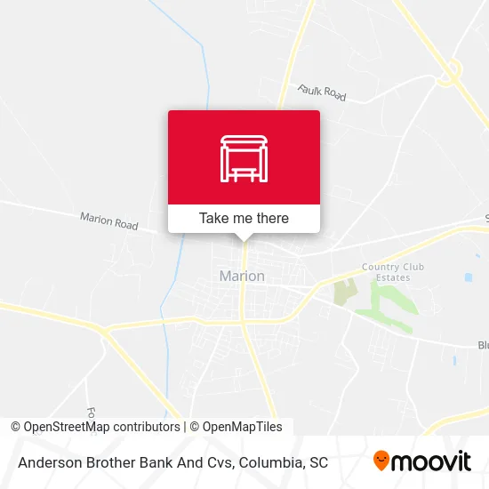 Anderson Brother Bank And Cvs map