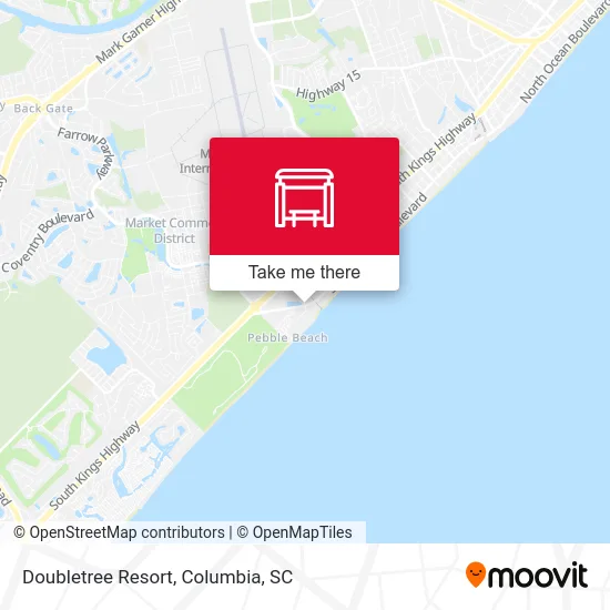 Doubletree Resort map