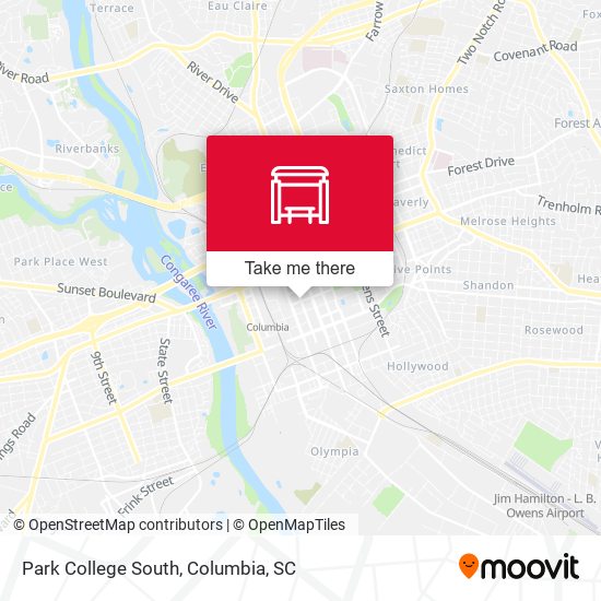 Park College South map