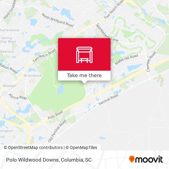 Mapa de Polo Wildwood Downs