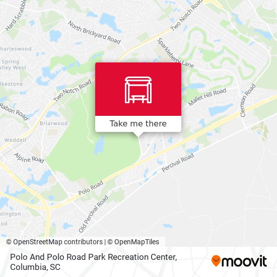 Mapa de Polo And Polo Road Park Recreation Center