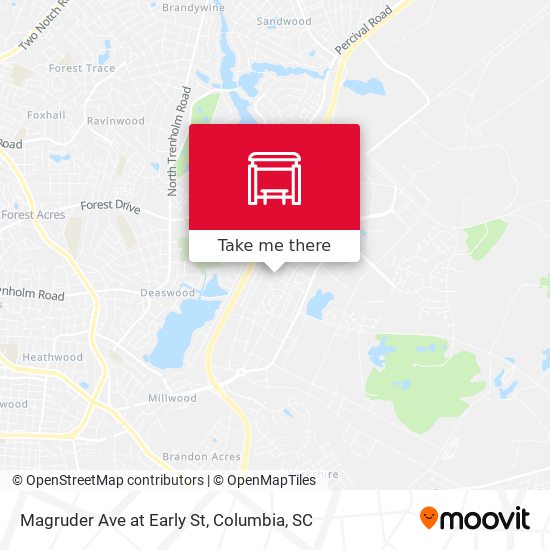 Magruder Ave at Early St map