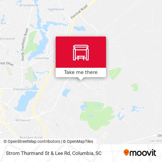Mapa de Strom Thurmand St & Lee Rd