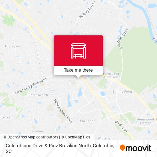 Columbiana Drive & Rioz Brazilian North map