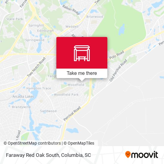 Faraway Red Oak South map