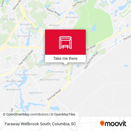 Faraway Wellbrook South map